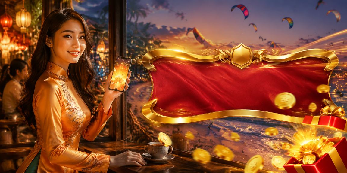 Người chơi đang tham gia cá cược casino trực tuyến tại Việt Nam trên màn hình lớn